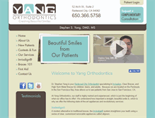 Tablet Screenshot of orthodontistrwc.com